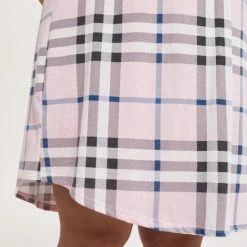 Goedkoop 😉 Italian Fashion Josmi Dames Nachthemd Met Korte Mouwen- Roze XXL 🌟 -Pyjama-s-dames Winkel 550x823 40