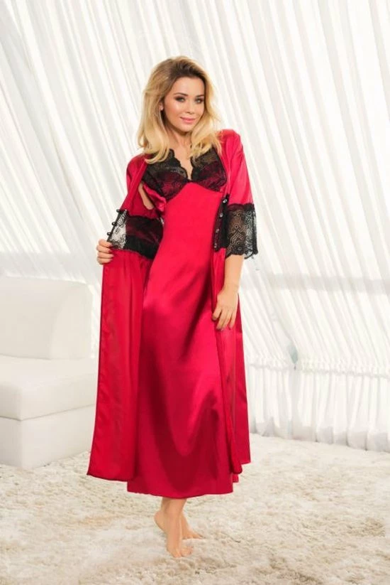 Groothandel π Merkloos Kalimo Mactan Lange Satijnen Slipdress Bordeaux Rood M/L π€© 4 Groothandel π Merkloos Kalimo Mactan Lange Satijnen Slipdress Bordeaux Rood M/L π€© - Afbeelding 2