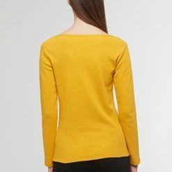 Gloednieuw ✨ Web Blouse 👩 WOMEN BASIC LONG SLEEVE WITH PLACKET 🔥 -Pyjama-s-dames Winkel 550x824 16