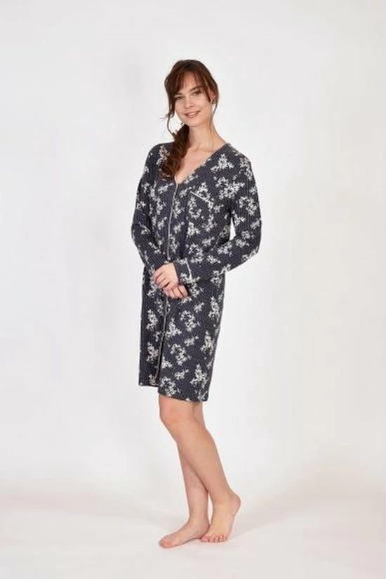 Kopen π Lords & Lilies Slaapkleed Donkergrijs Met Blaadjes Grijs XL π 3 Kopen π Lords & Lilies Slaapkleed Donkergrijs Met Blaadjes Grijs XL π