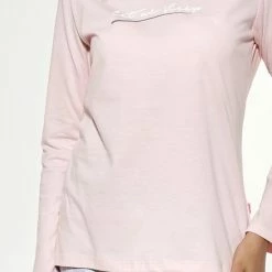 Promo 🛒 Cornette Katoenen Pyjama Dames Volwassenen | Lange Mouw Lange Broek | Winter Pyama Dames Volwassenen | Let Me Sleep 2 655/287 XL ❤️ -Pyjama-s-dames Winkel 550x824 37