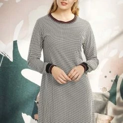 Beste recensies van 🌟 Pastunette Pied De Poule Vrouwen Nachthemd - Black - Maat 46 🔥 -Pyjama-s-dames Winkel 550x824 45