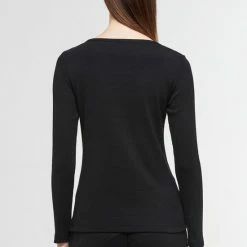 Goedkoopste 😍 Web Blouse 👩 WOMEN BASIC LONG SLEEVE WITH PLACKET 🎉 -Pyjama-s-dames Winkel 550x824 84