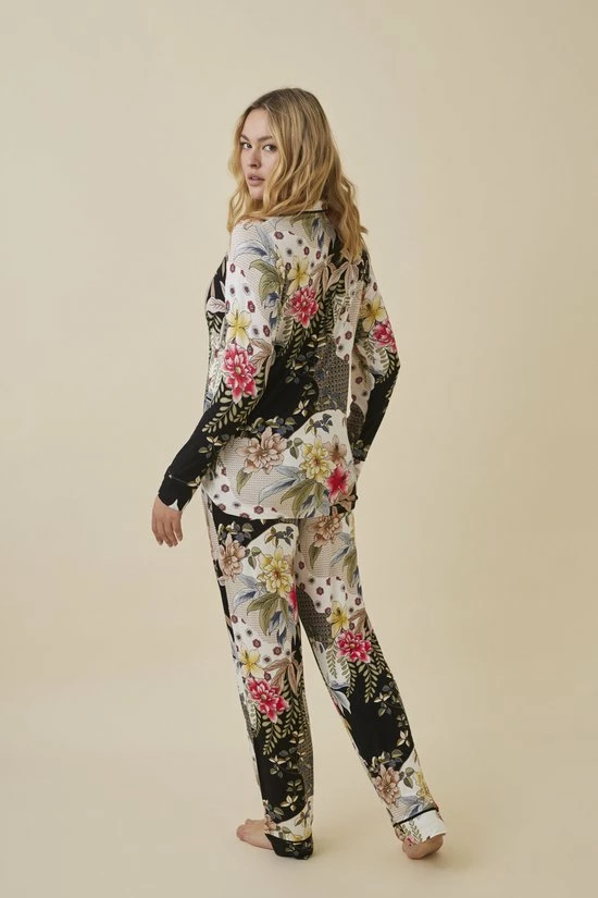 Beste deal π Promise - Jupiter Pyjama Set 2 - Maat S - Bloemenprint Zwart - Dames π₯ 4 Beste deal π Promise - Jupiter Pyjama Set 2 - Maat S - Bloemenprint Zwart - Dames π₯ - Afbeelding 2