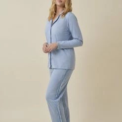 Groothandel 🥰 Promise Sweet Cotton Pyjama Blauw XL 🎉 -Pyjama-s-dames Winkel 550x825 104