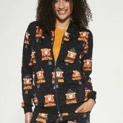 Gloednieuw 😉 Cornette Katoenen Huispak Dames | Joggingpak Dames | Trainingspak Dames | 3-delig | Lange & Korte Mouw Lange Broek | Bear 2 465/292 L 🎉