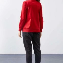 Kopen 😉 La Pèra Rood Vrijetijdspak Huispak Trainingspak - XL 😀 -Pyjama-s-dames Winkel 550x825 120