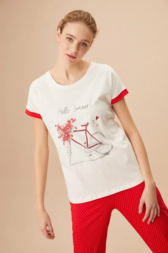 Gloednieuw π Merkloos Suwen- Katoen Dames Pyjama Set Bloemen Print Maat XL π 4 Gloednieuw π Merkloos Suwen- Katoen Dames Pyjama Set Bloemen Print Maat XL π - Afbeelding 2