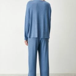 Goedkoopste 🧨 Nautica - Dames Pyjama Set, Lange Mouwen - XL 🔔 -Pyjama-s-dames Winkel 550x825 157