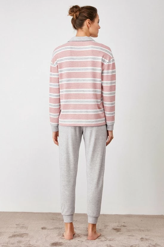 Groothandel π Catherine's - Dames Pyjama Set, Lange Mouwen - L π 4 Groothandel π Catherine's - Dames Pyjama Set, Lange Mouwen - L π - Afbeelding 2