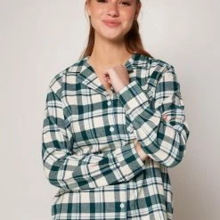 Flash-uitverkoop 🎉 America Today Labello 👕 Shirt - Dames Pyjama - Maat M ⌛ -Pyjama-s-dames Winkel 550x825 27