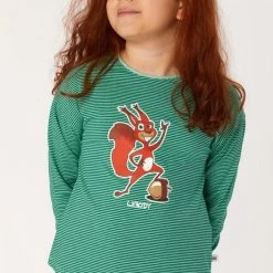 Goedkoop 👍 Woody Meisjes-Dames Pyjama Groen-lichtgroen - Maat L 🔥