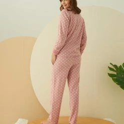 Nieuw π Merkloos Arcan | Dames Fleece Pyjama Set | Lange Mouwen | Roze | S β 7 Nieuw π Merkloos Arcan | Dames Fleece Pyjama Set | Lange Mouwen | Roze | S β -Pyjama-s-dames Winkel 550x825 296