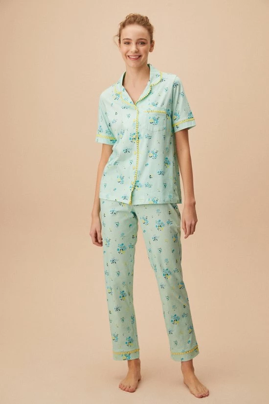 Top 10 π₯° Merkloos Suwen- Katoen Dames Pyjama Set -Homewear -Satijn Mintgroen Maat M π 3 Top 10 π₯° Merkloos Suwen- Katoen Dames Pyjama Set -Homewear -Satijn Mintgroen Maat M π