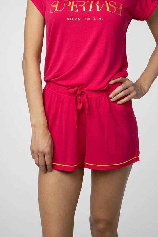 Goedkoopste 💯 Supertrash - Pyjama - Pyama Dames Volwassenen - Shortama Dames - Roze - S 👍 11 Goedkoopste 💯 Supertrash - Pyjama - Pyama Dames Volwassenen - Shortama Dames - Roze - S 👍 - Afbeelding 9