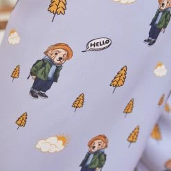 Hete verkoop ⌛ Katia & Bony HELLO CAMPING SATIJN PJAMAPAK VOOR DAMES L ❤️ -Pyjama-s-dames Winkel 550x825 71