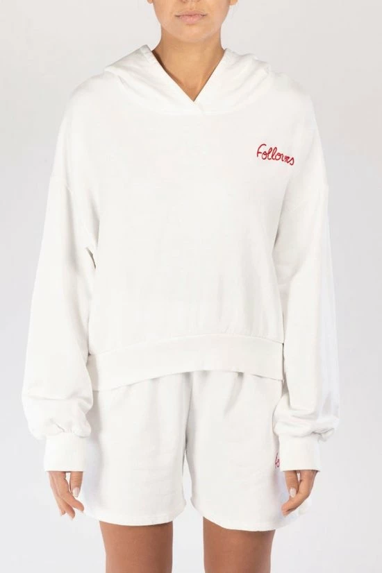 Gloednieuw π Follovers Hoodie / Trui - Dames - Sweat - Kylie - Wit - Maat L π 5 Gloednieuw π Follovers Hoodie / Trui - Dames - Sweat - Kylie - Wit - Maat L π - Afbeelding 3