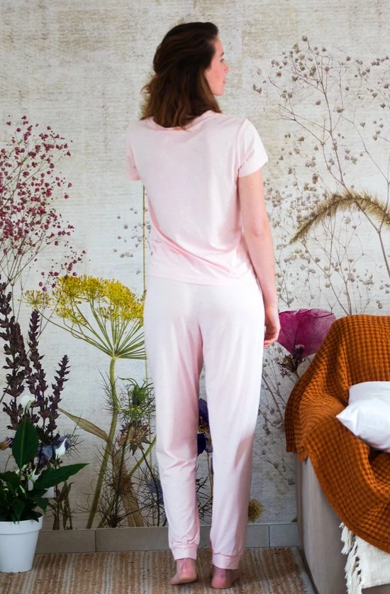 Beste Verkoop β KADOLIS Damespyjamatop Van Biologisch Katoen En TENCEL XL Lichtroze π 4 Beste Verkoop β KADOLIS Damespyjamatop Van Biologisch Katoen En TENCEL XL Lichtroze π - Afbeelding 2