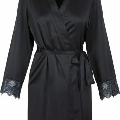 Hete verkoop 🎉 LingaDore - Peacock Kimono - Maat XXL - Groen Zwart - Dames ❤️ -Pyjama-s-dames Winkel 550x837 3